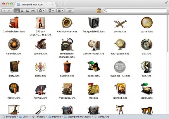Steampunk Icons screenshot
