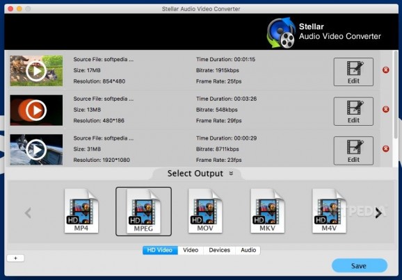 Stellar Audio Video Converter screenshot