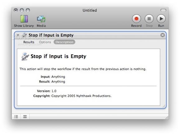 Stop if Input is Empty screenshot