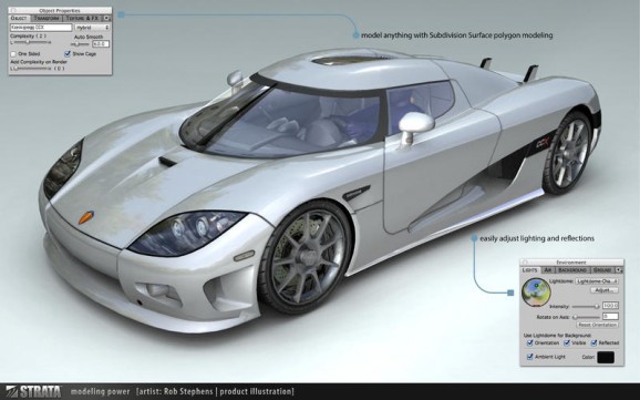 Strata Design 3D CXi screenshot