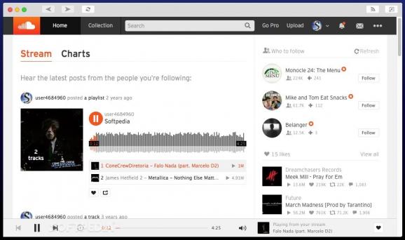 sTunes (formerly Streaming for SoundCloud) screenshot