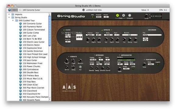 String Studio VS-1 screenshot