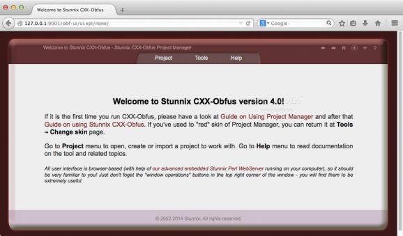 Stunnix C/C++ Obfuscator screenshot