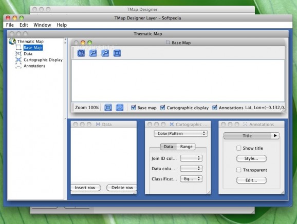 TMap Designer screenshot
