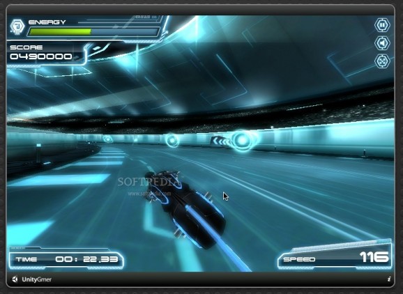 TRON Legacy - Light Cycle screenshot