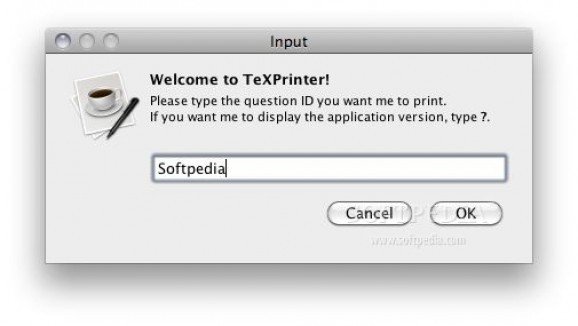 TeXPrinter screenshot