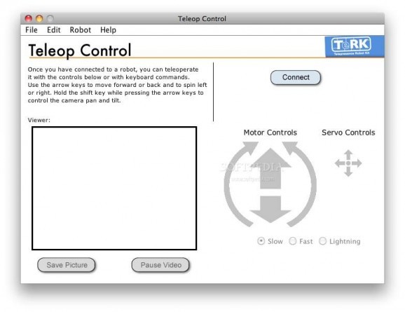Teleop Control screenshot