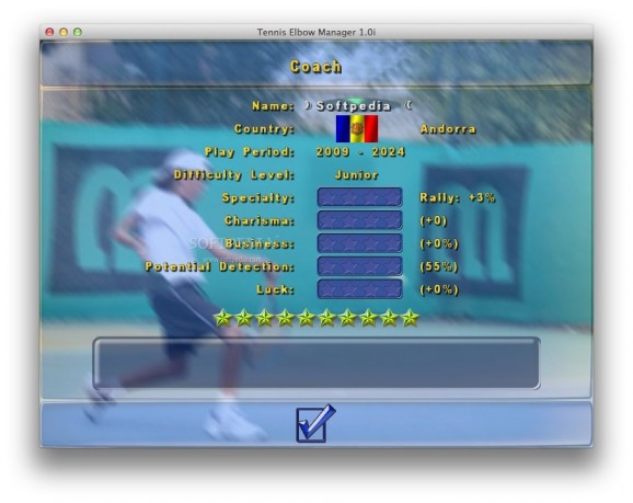 Tennis Elbow Manager screenshot