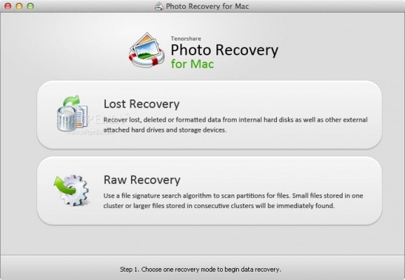Tenorshare Photo Recovery screenshot