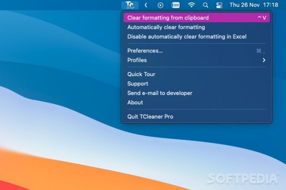 TCleaner Pro screenshot