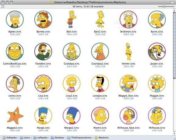 The Simpsons Icons screenshot