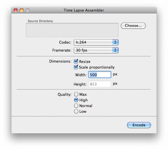 Time Lapse Assembler screenshot