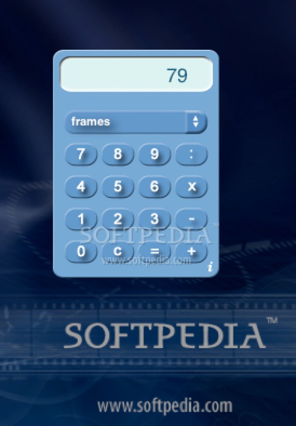 Timecode Calculator Widget screenshot