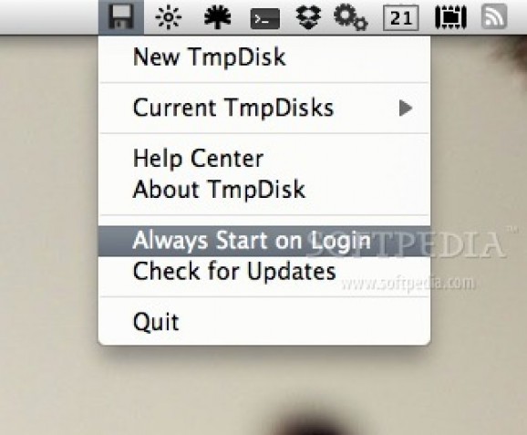 TmpDisk screenshot
