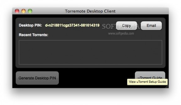 Torremote Desktop Client screenshot