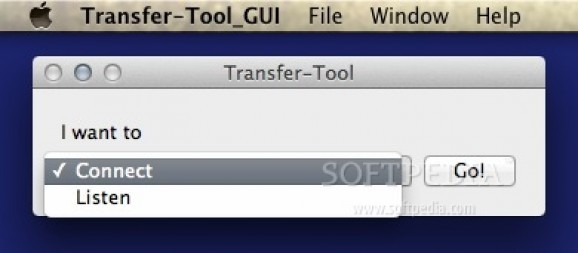 Transfer Tool GUI screenshot