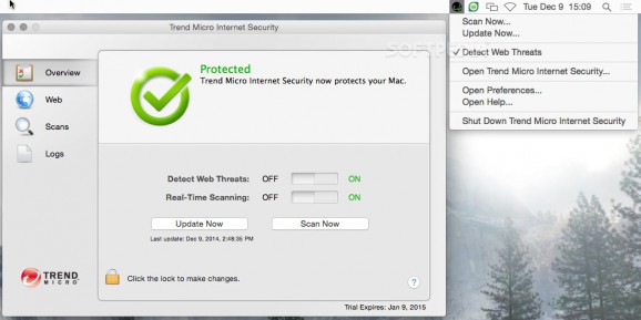 Trend Micro Internet Security screenshot