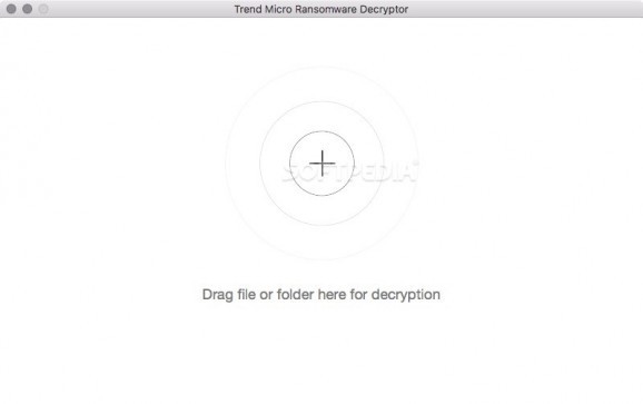 Trend Micro Ransomware Decryptor screenshot