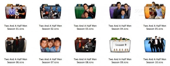 Two And A Half Men Folder Icons screenshot