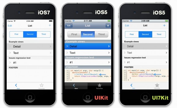 UI7Kit screenshot
