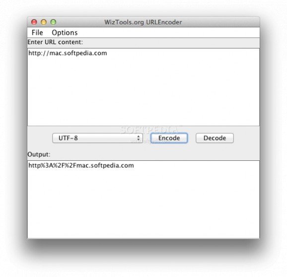 URL Encoder screenshot