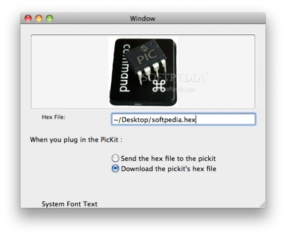 USB PicKit screenshot