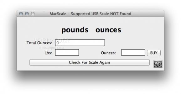 MacScale screenshot