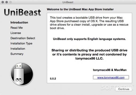 UniBeast screenshot