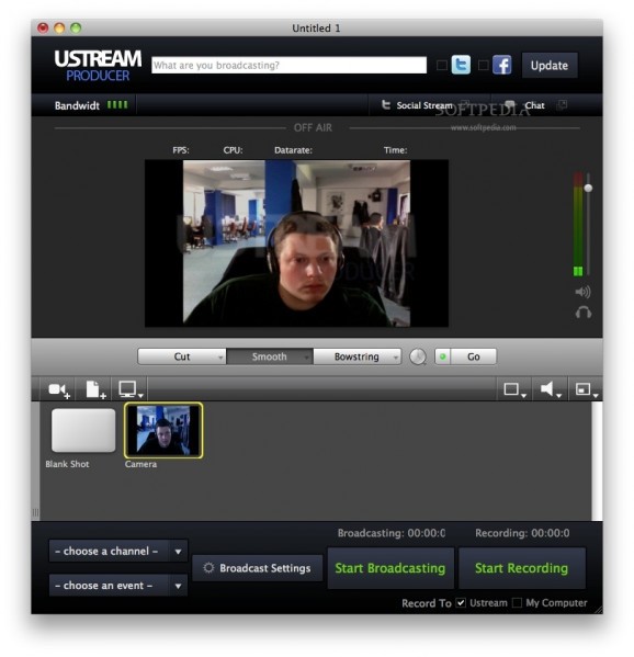 Ustream Producer screenshot