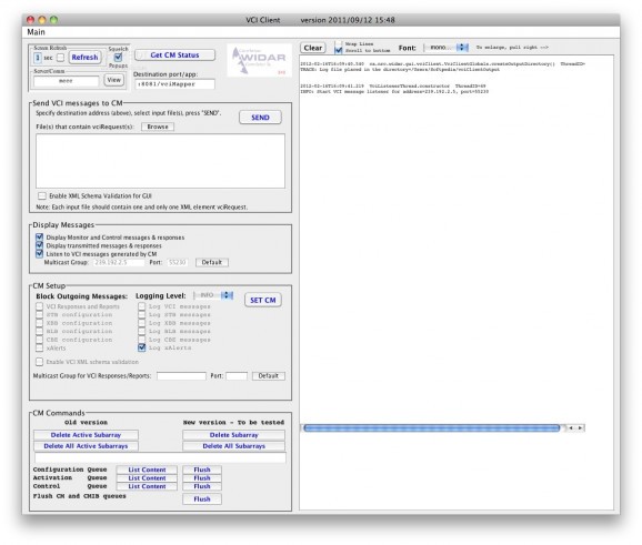 VCI Client screenshot