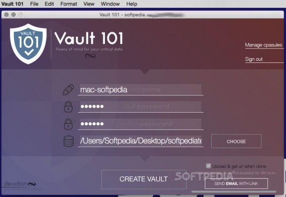 Vault 101 screenshot