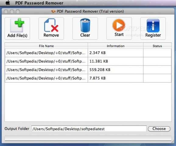 VeryPDF PDF Password Remover screenshot
