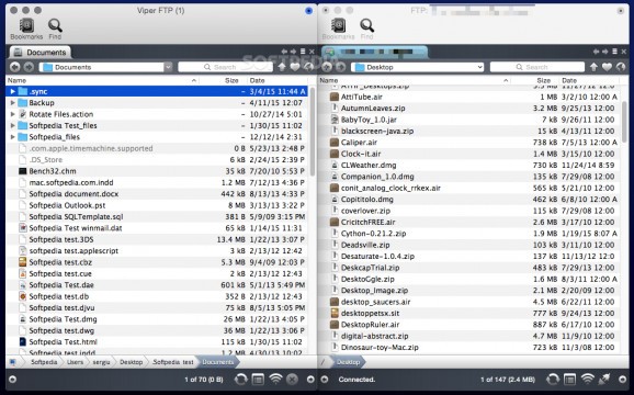Viper FTP screenshot