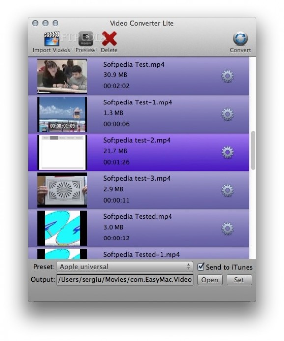Video Converter Lite screenshot