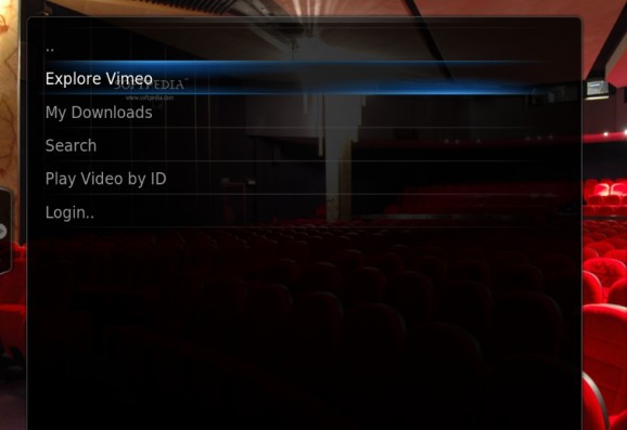 Vimeo XBMC Plugin screenshot