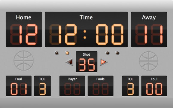 VirtuaScore Basketball screenshot