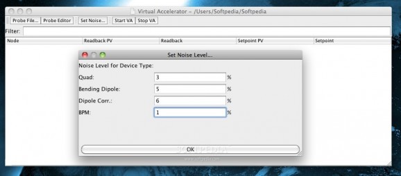 Virtual Accelerator screenshot