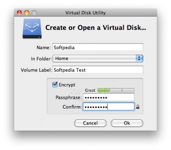 Virtual Disk Utility screenshot