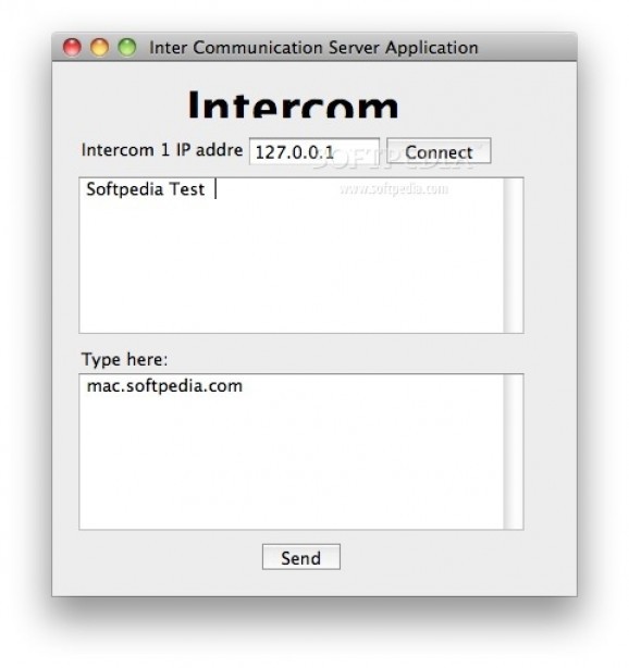 Intercom screenshot
