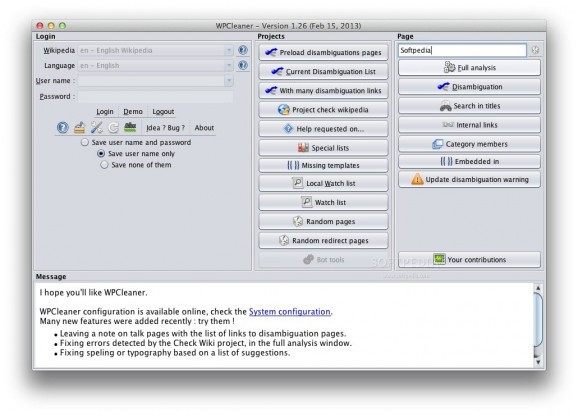 WPCleaner screenshot