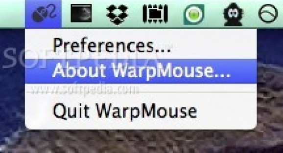 Warp Mouse screenshot