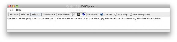 WebClipboard screenshot