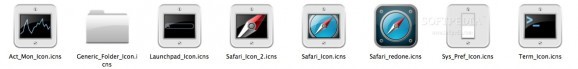 White Mac Icons screenshot