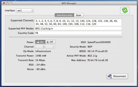 Wifi Manager screenshot