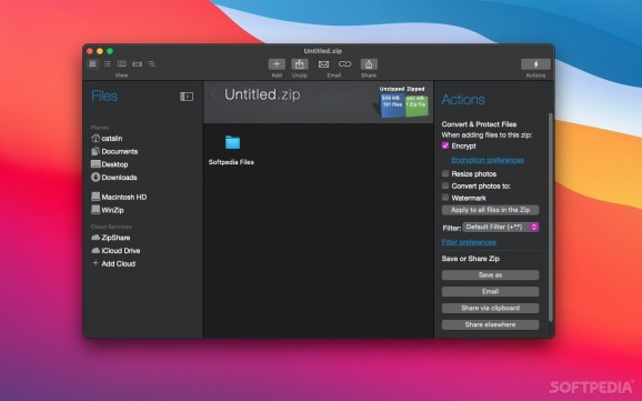 WinZip Mac screenshot