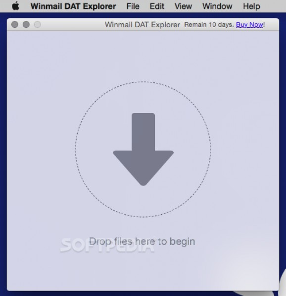 Winmail DAT Explorer screenshot