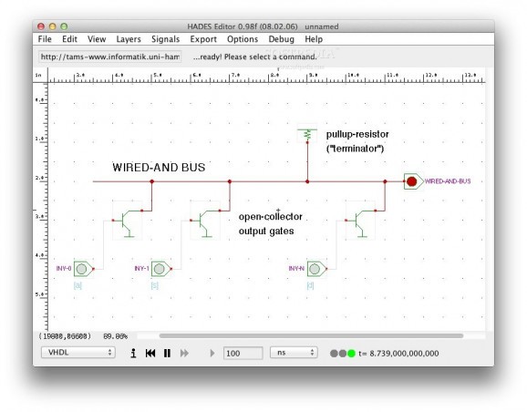Wired-AND bus screenshot