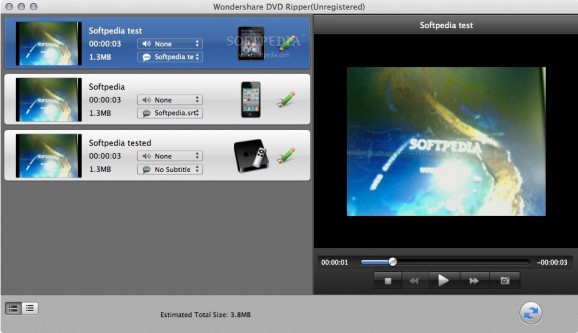 Wondershare DVD Ripper screenshot