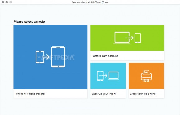 Wondershare MobileTrans screenshot