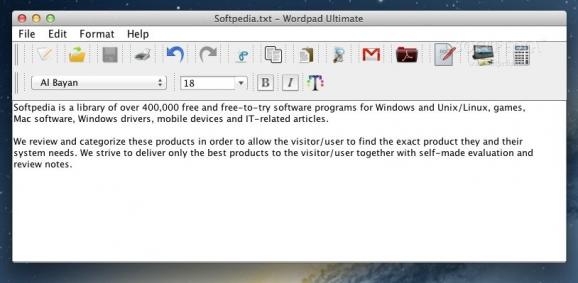 Wordpad Ultimate screenshot